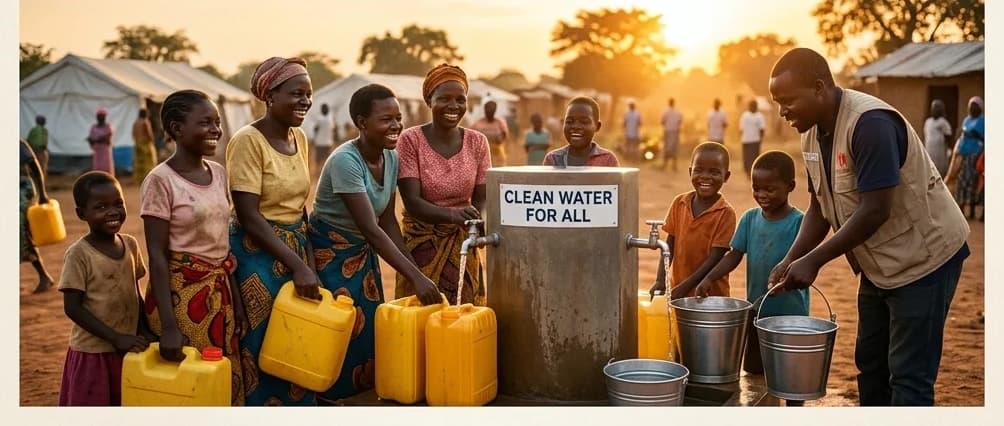 Accès à l'eau & salubrité